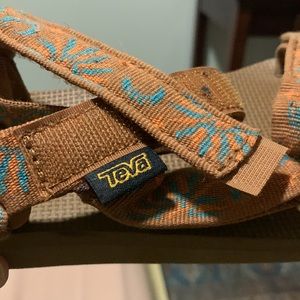 Teva Sandal with Sun and Moon Design